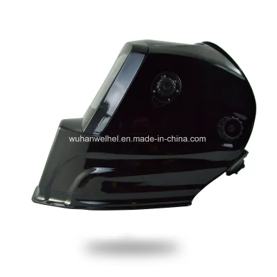  Elmetto per saldatura a oscuramento automatico (WH7711 nero)