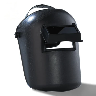 Saldatrice di sicurezza con schermatura frontale per saldatura ad arco con testa Maschera di saldatura per casco con occhiali a ribalta