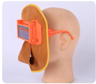 Maschera facciale antispruz. Saldatura anti-arco protezione termica Cappello del cofano