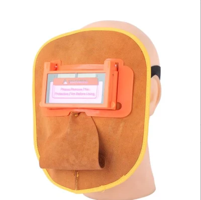 Maschera facciale antispruz. Saldatura anti-arco protezione termica Cappello del cofano