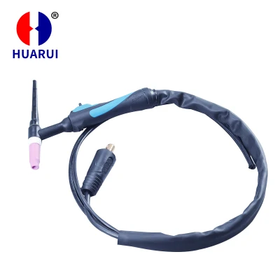 Torcia per saldatura TIG raffreddata a gas Wp26 per saldatura TIG