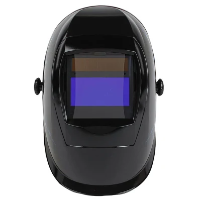 Filtro di oscuramento automatico variabile personalizzato Best Latest Tech Lightweight nero Casco di sicurezza durevole per saldatura in vendita