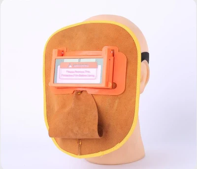 Maschera facciale antispruz. Saldatura anti-arco protezione termica Cappello del cofano
