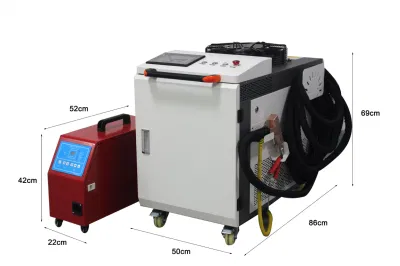 Saldatrice laser portatile Hispeed 1000 W 1500 W 2000 W.
