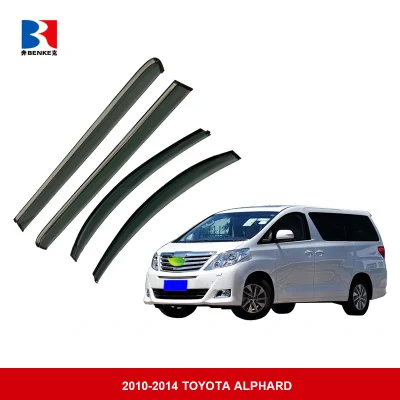 Visiera parasole finestrino laterale per auto o deflettori parasonamento Per Toyota Alphard 2014 2015 2016 2017 2018 2019 2020 Deflettore per pioggia