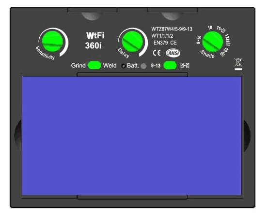 Auto Darkening Welding Lens Filter with CE/ANSI/Z94.3 (Wtfi360I)