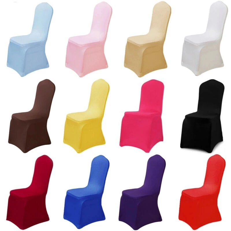 Party Strong Stretch Spandex Custom Color Wedding Chair Cover for Folding Chair