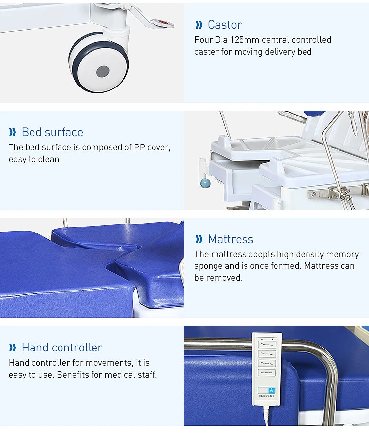 Mc-D02 Hospital Delivery Comfortable Maternity Bed