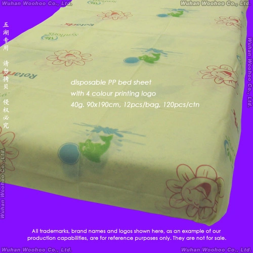 Waterproof Hospital Exam/Surgical/Medical Examination/Plastic/SMS/CPE/PVC/Tissue Paper+PE Film Table/Couch/Mattress/Bed/Disposable Nonwoven PP Pillow Cover