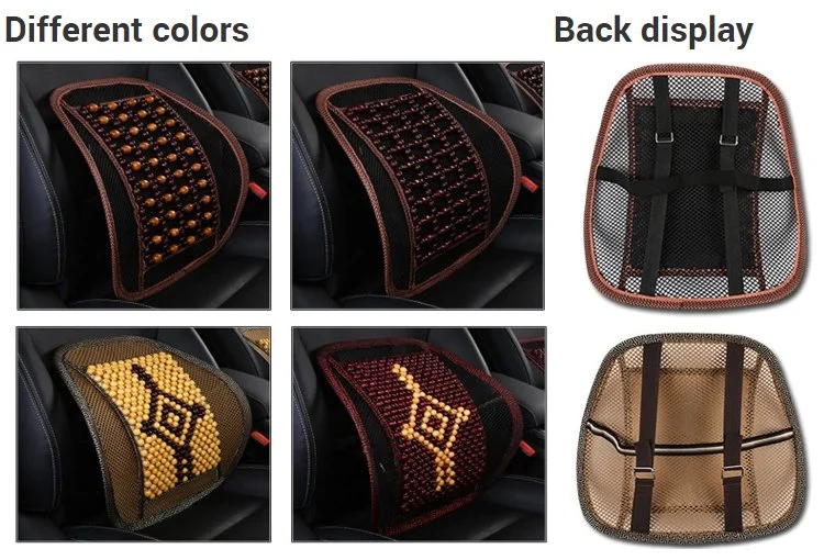 Four Season Universal Car Parts Massage Wooden Beads Seat/Lumbar/Cushioning/Chair/Cushion Cover