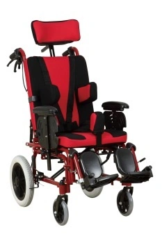 2023 Folding Pediatric Wheelchair for Cp Children with All Terrain Capability