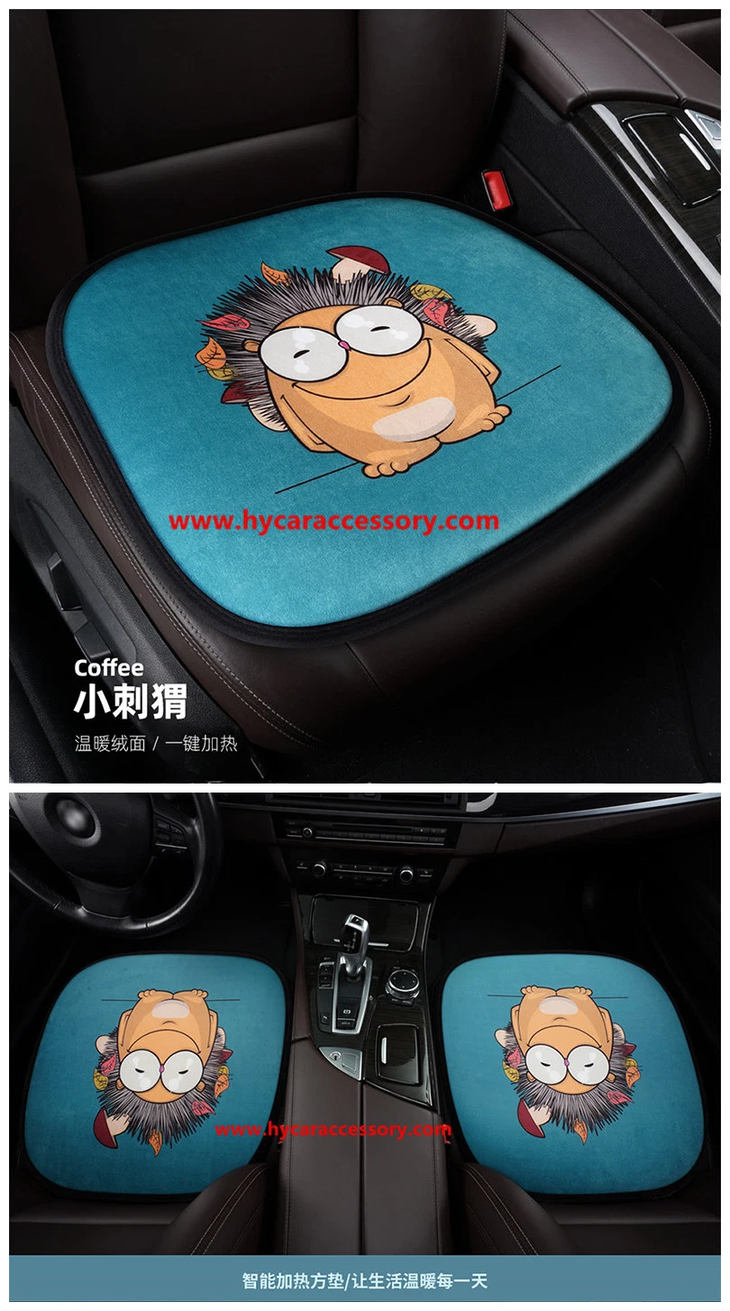 &#160; Car Decoration Car Interiorcar Accessory Home &#160; Office Universal Cartoon USB &#160; Heating Cushion Pad Winter Auto Car Heated Seat Cover