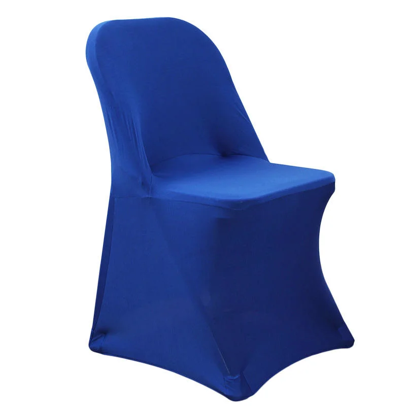 Universal Seat Cover Elastic Dining Foldable Chair Cover Folding Spandex Chair Cover for Wedding Banquet Party Events