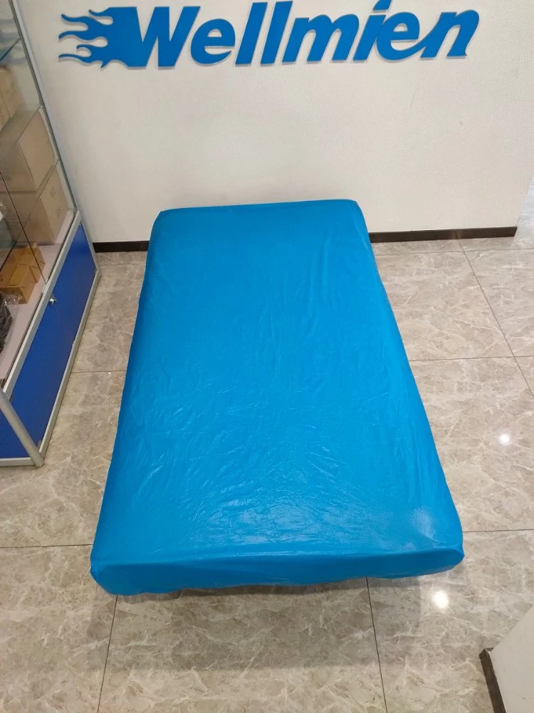 Disposable Waterproof Fitted Plastic Bed Pallet Chair Cover