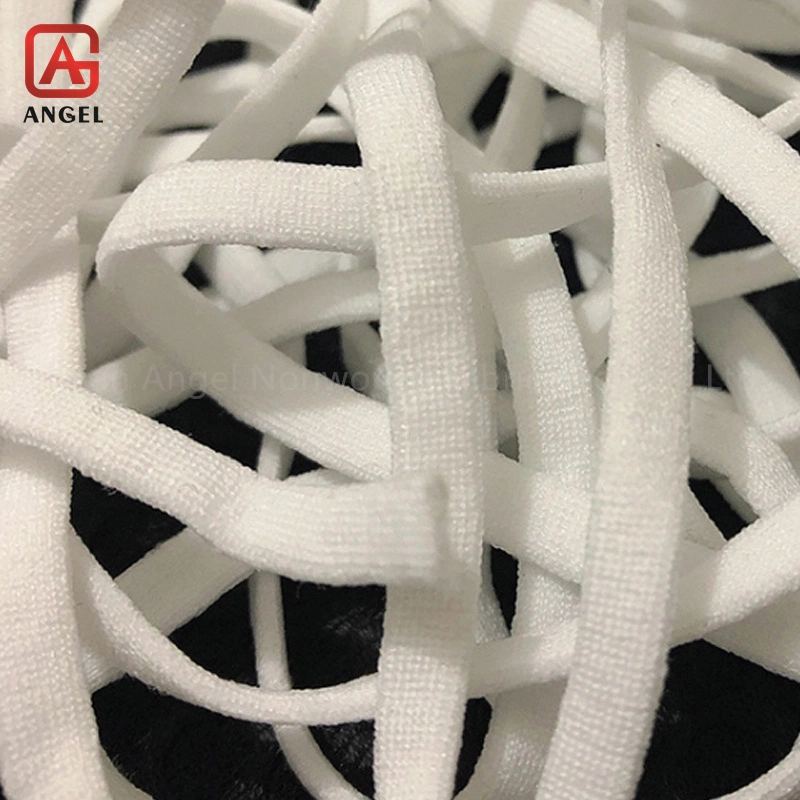 Spandex and Nylon/Polyester Round Elastic Earloop for Mask