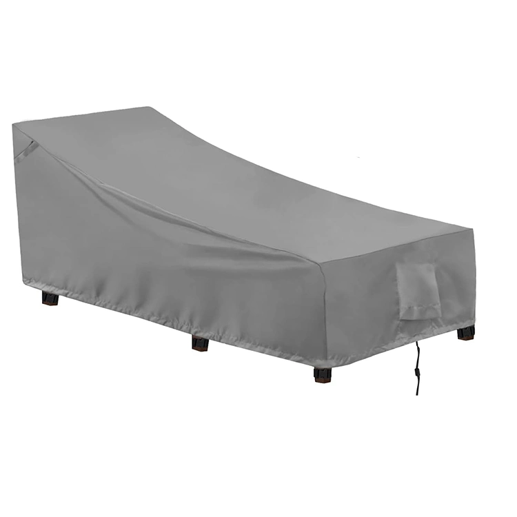 Factory Customized Outdoor Lounge Chair Waterproof Cover Made of Oxford Cloth Material, Sofa Furniture Protective Cover