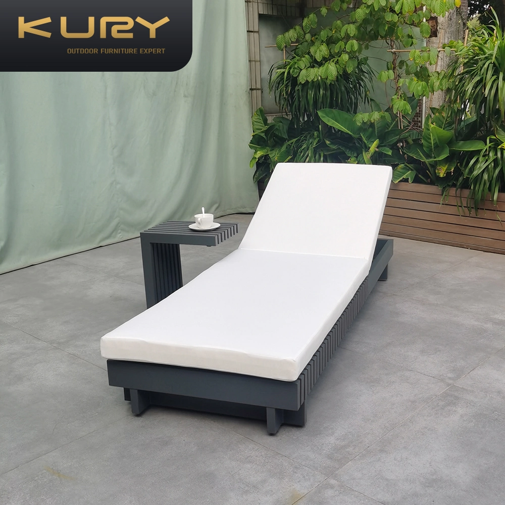 Hot Sale Factory Supply Aluminium Outdoor Sun Lounger