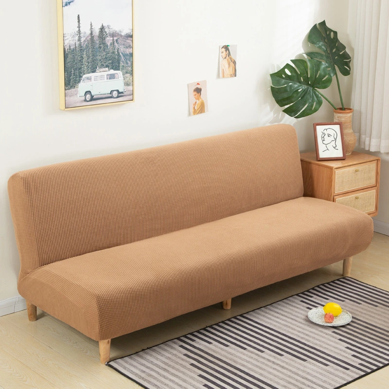 3 Bodies Velvet Elastic Recling Dust Cover, Corn Texture Design Universal Sofa Cover