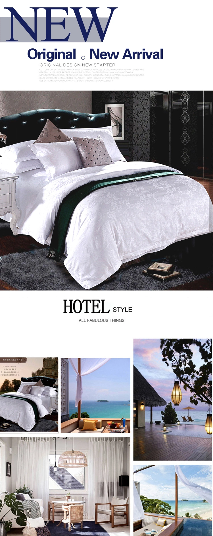 Yrf Hotel Collection Bedding Sets Fashion Design Jacquard Luxury Hotel Linen