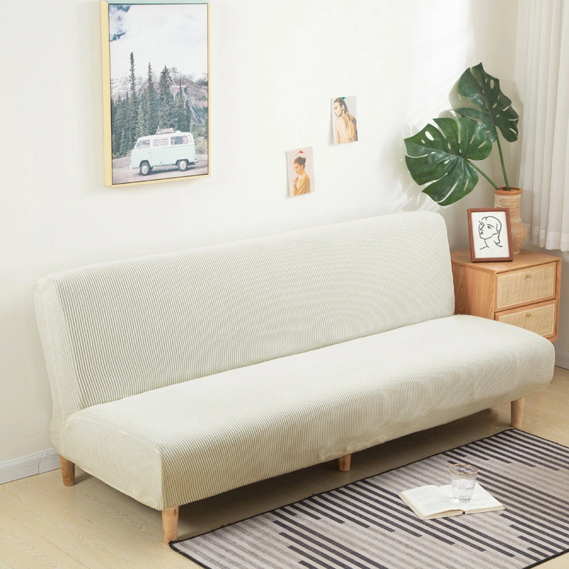 3 Bodies Velvet Elastic Recling Dust Cover, Corn Texture Design Universal Sofa Cover