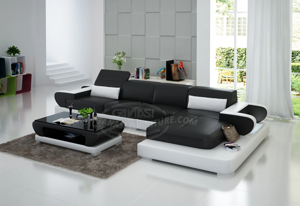 Stylish Minimalist Nordic Living Room Corner Sofa G8002C