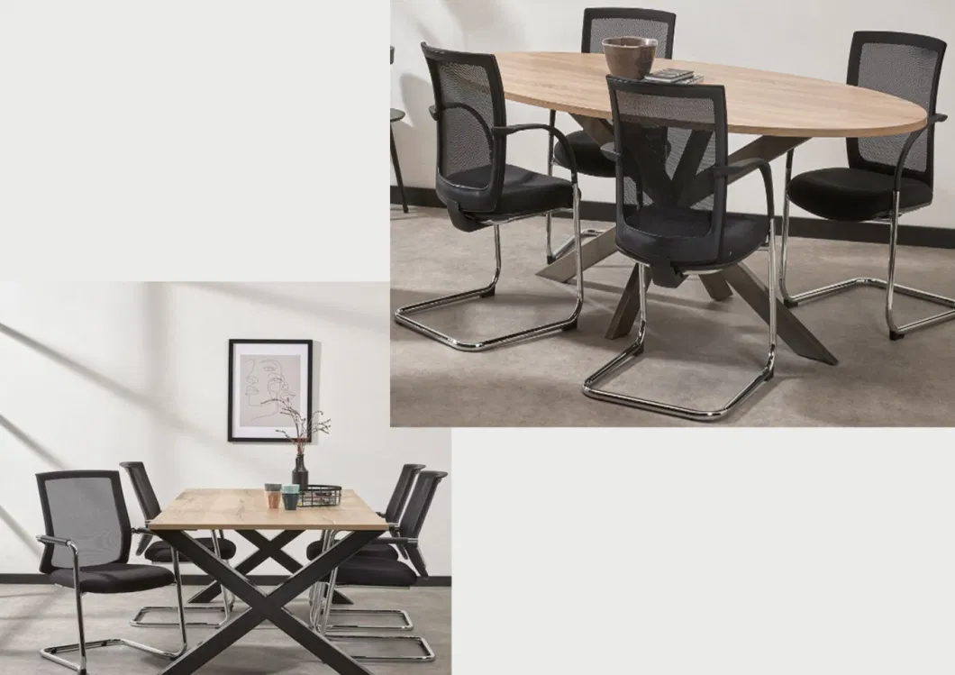 Mesh Upholsatry Back Cover with Caster Conference Meeting Room Office Chair