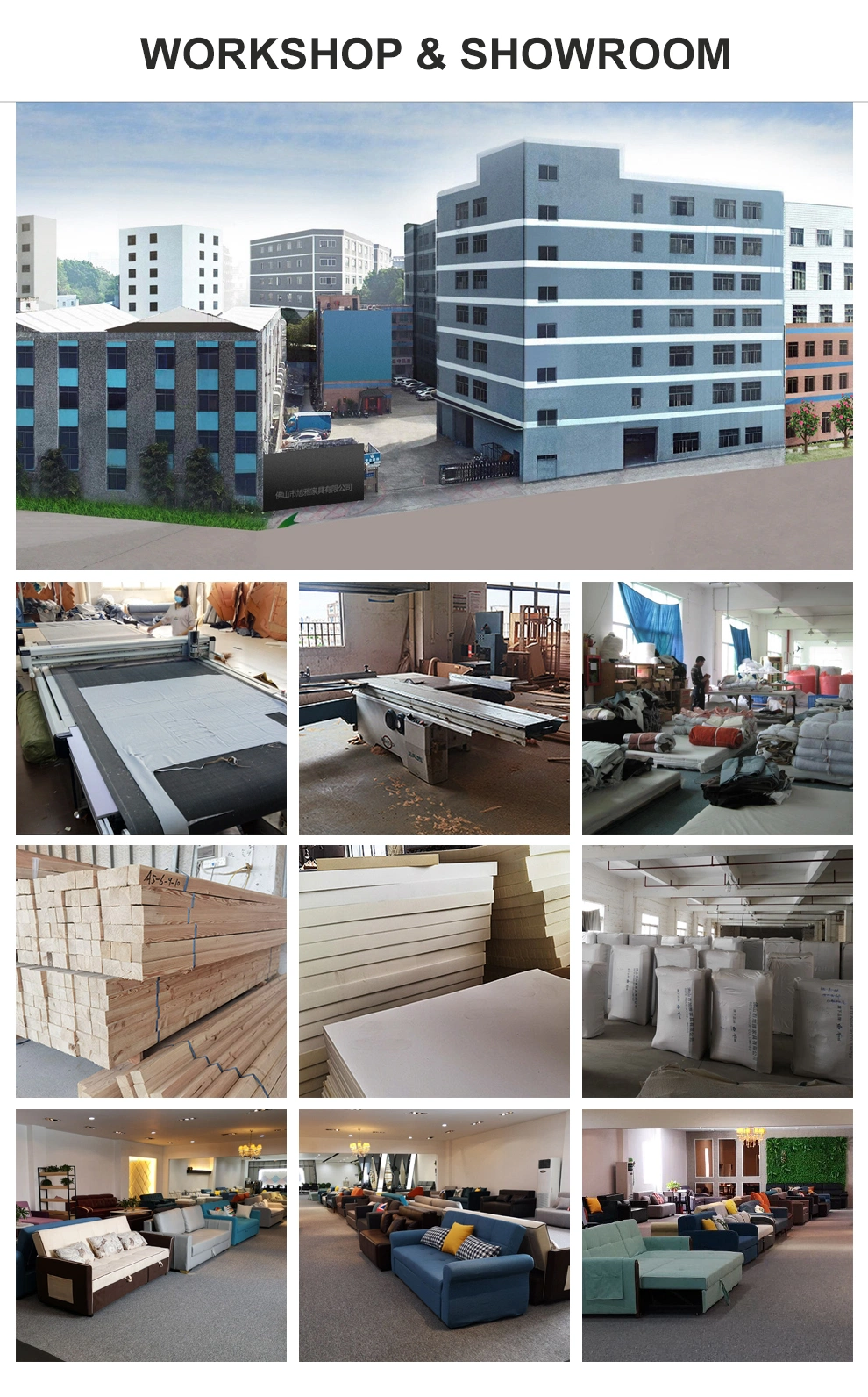 New Design Convertible Double Sofa Couch Sleeping Futon Folding Hospital Hotel Storage Sofa Bed