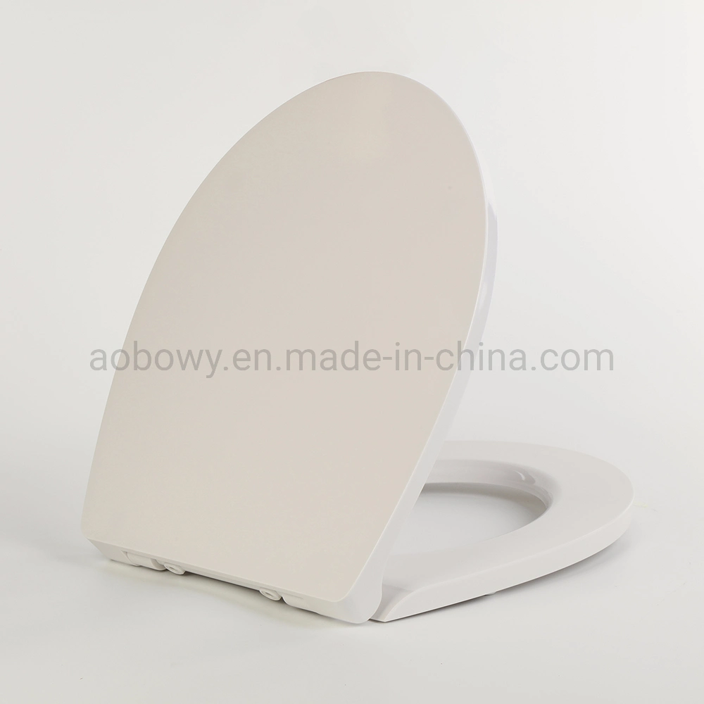 European Standard Bathroom Round White Duroplast Toilet Seat and Cover