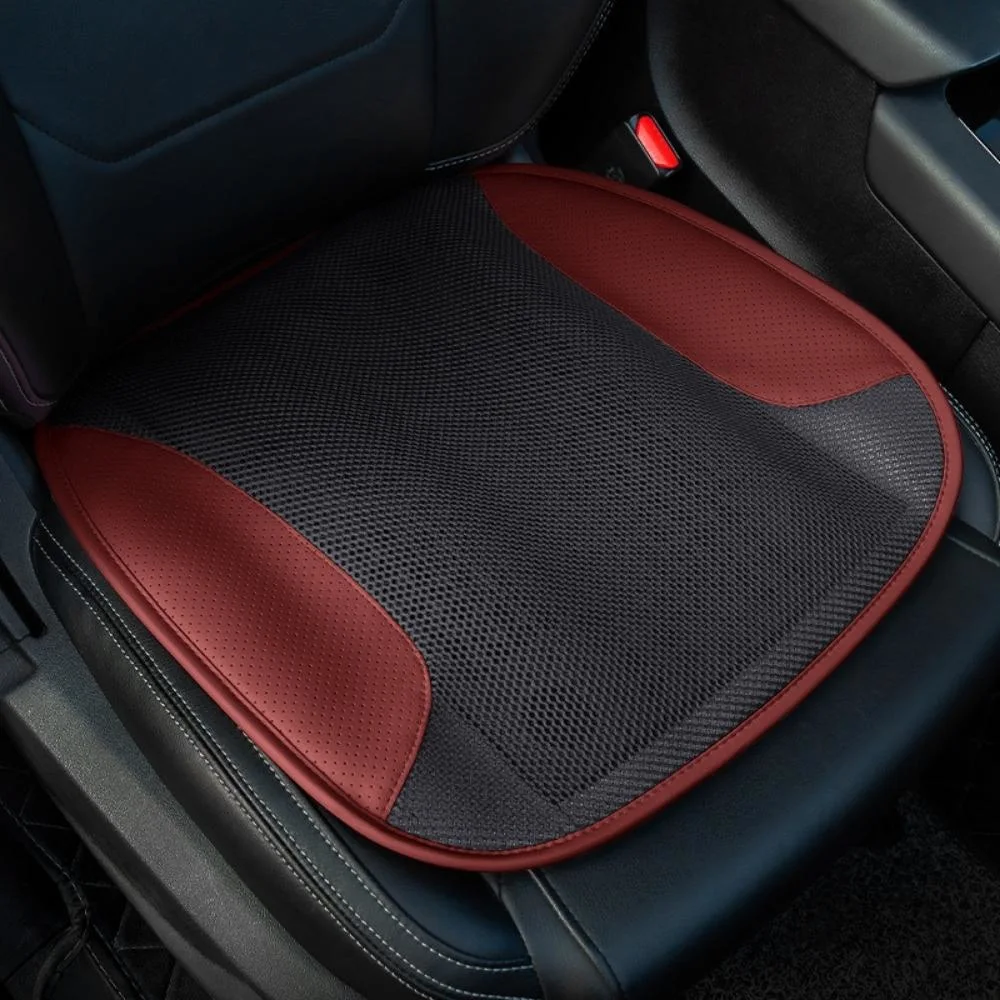 Cooler USB Automotive Cooling Seat Cover Car Ventilated Cushion Summer Seat Comfortable &amp; Breathable with 5 Fans 3 Adjustable Wyz20371