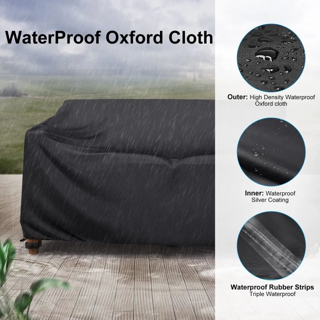 UV Resistant Waterproof Windproof Sofa Couch Garden Furniture Chair Dust Cover