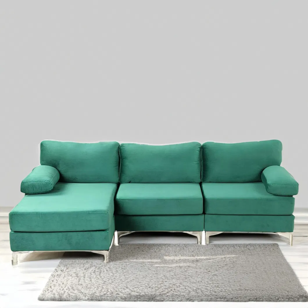 Manufacture Huayang Customized Upholstered Modern Set Recliner Living Room Furniture Bed Sofa