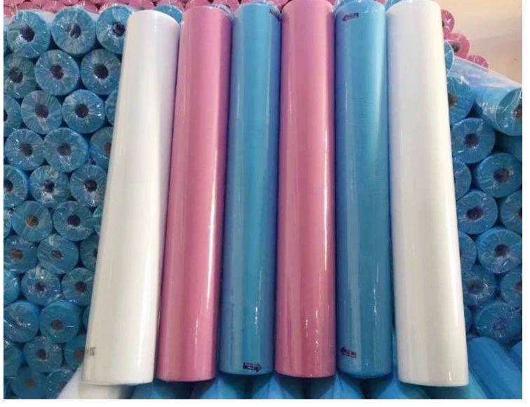 High Quality Anti-Bacterial 0.8*2.0m Packing Wholesale Stock Fabric Sheet Roll Bed Cover