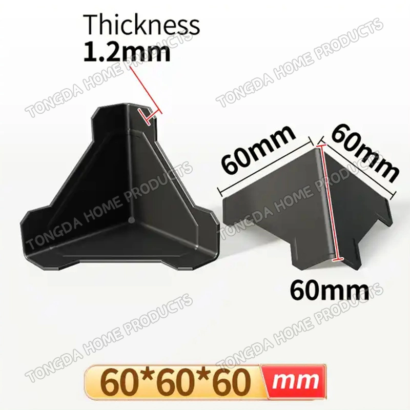 Wholesale Customization Different Size Durable Black/Red/Clear Plastic Edge Protectors Plastic Sofa Corner Protector