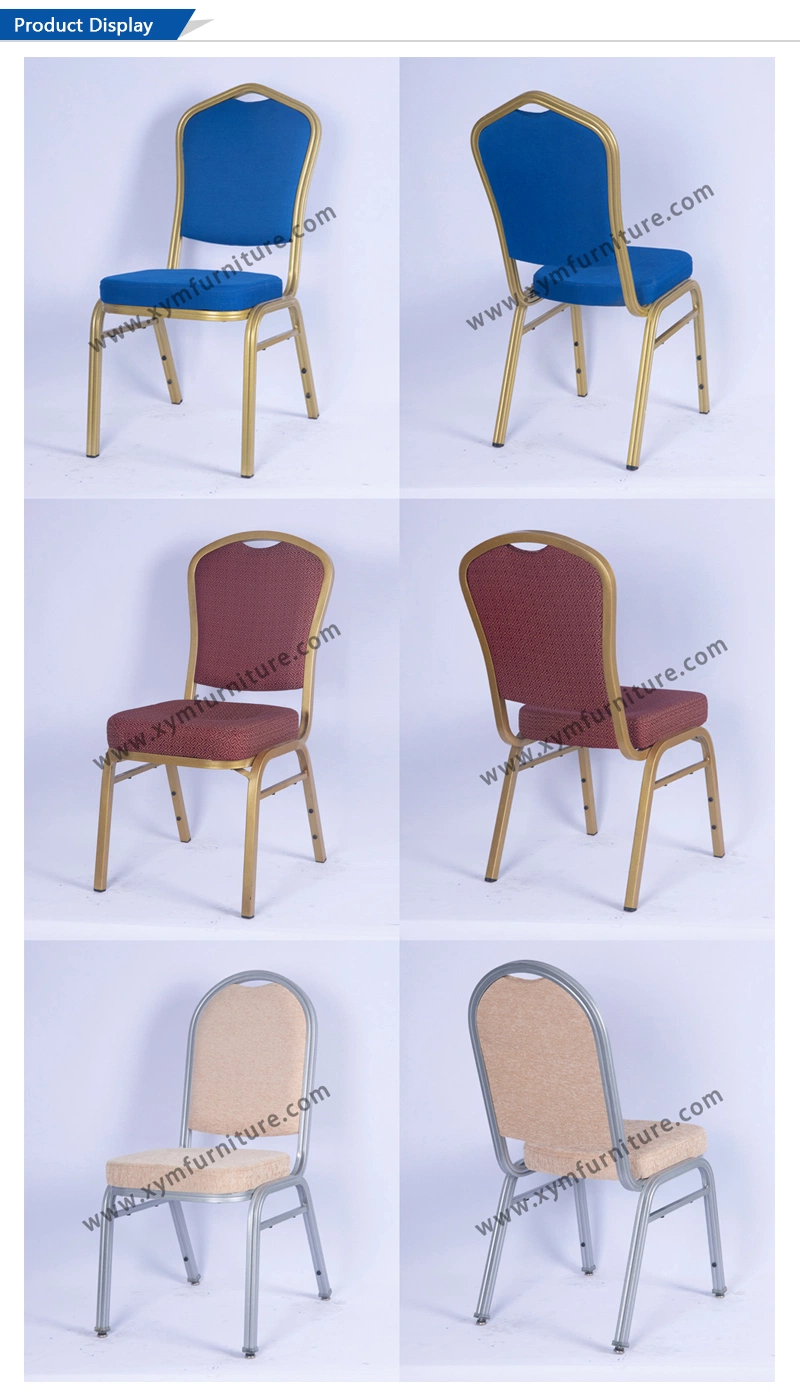 Wholesale Cheap Prices Fabric Cover Metal Frame Banquet Chair for Sale