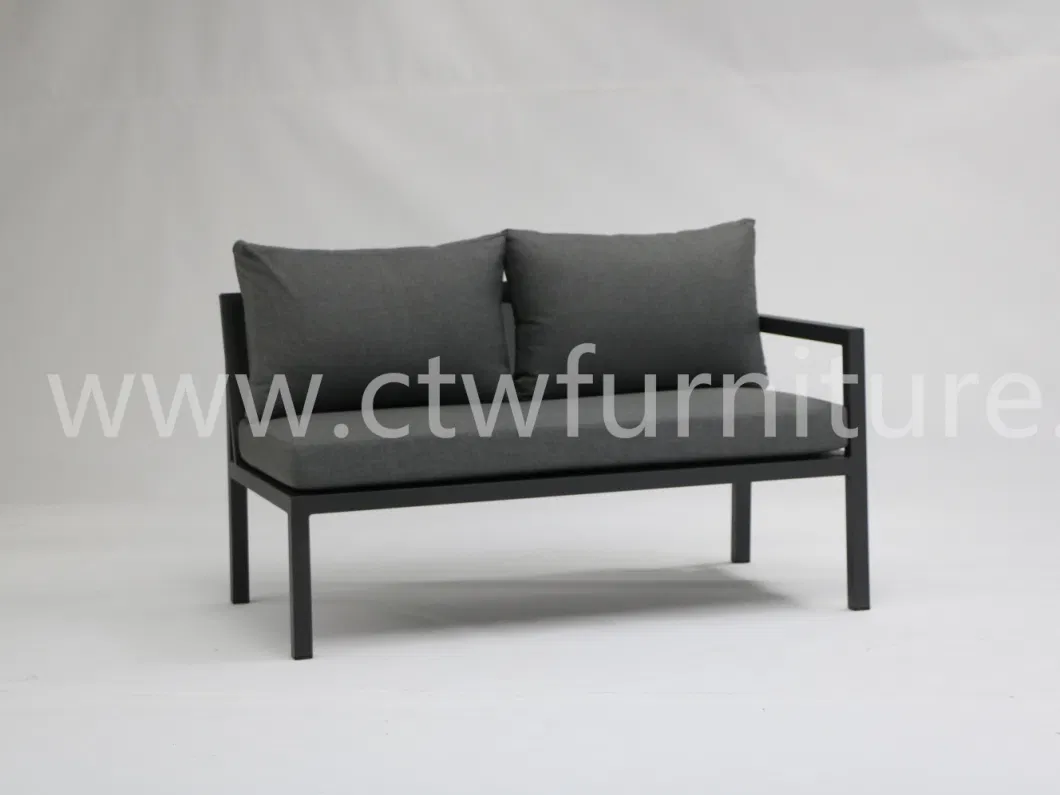 Hot Selling Modern Patio Conversation Set Aluminum Garden Sofa Waterproof Furniture Outdoor