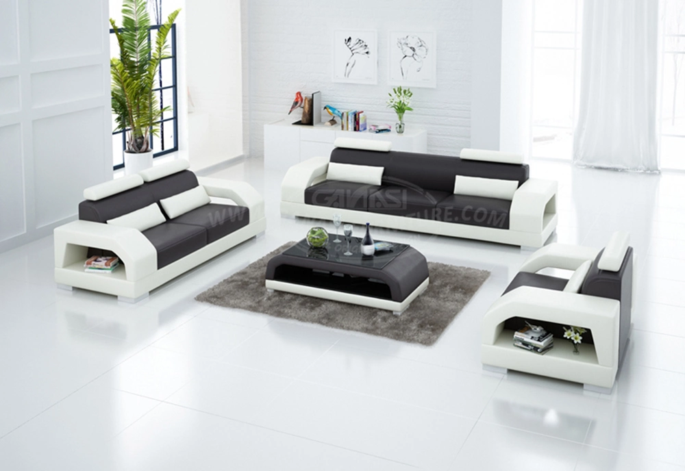 Promotional Modern High Density Sponge Modular Leather Furniture in Optional Color (G8001D)