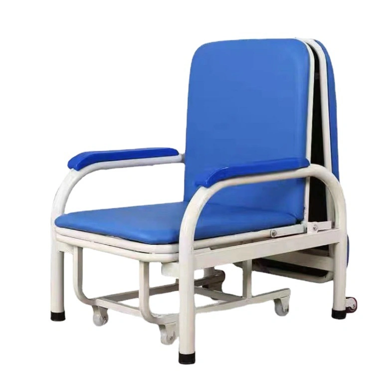 ABS, Wooden, Steel Multi-Function Memory Foam Medical Escort Chair