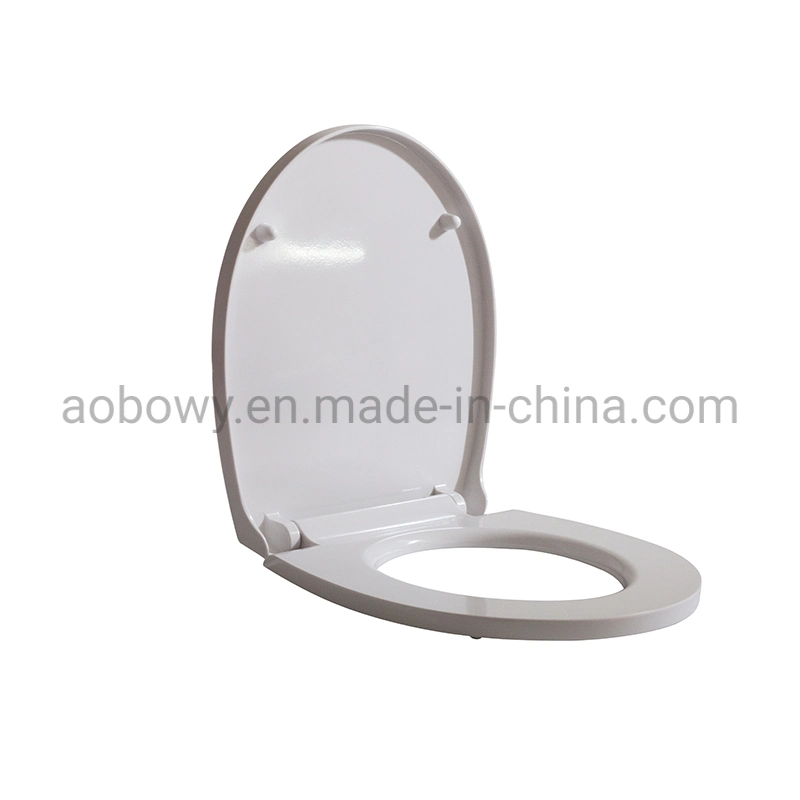 European Standard Bathroom Round White Duroplast Toilet Seat and Cover