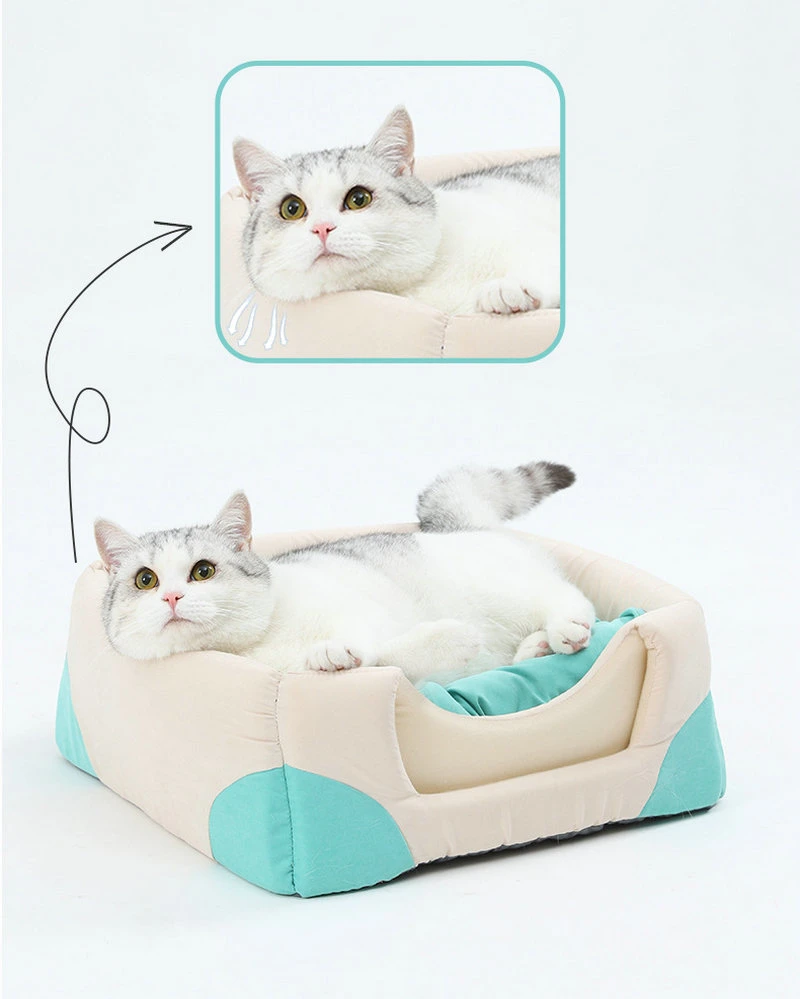 Removable Padded Pillow Cat Tent with Washable Wbb19327