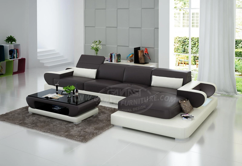 Stylish Minimalist Nordic Living Room Corner Sofa G8002C