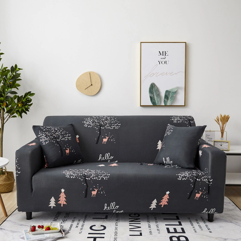 High Quality Better-Quality Polyester Spandex Print Stretch Sofa Covers