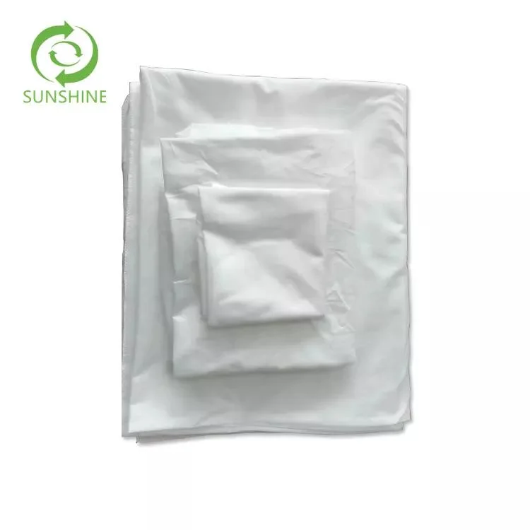 Disposable Spunlace Nonwoven Bedding Set Spunlace Nonwoven Fabric Spunlace Bed Sheet Bed Quilted Mattress Bed Cover up