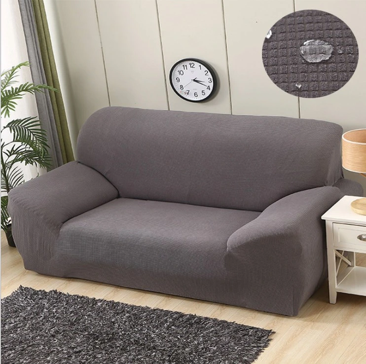 Waterproof Furniture Protector Custom Spandex Soft Fitted Couch Slipcover L Shape Sofa Cover