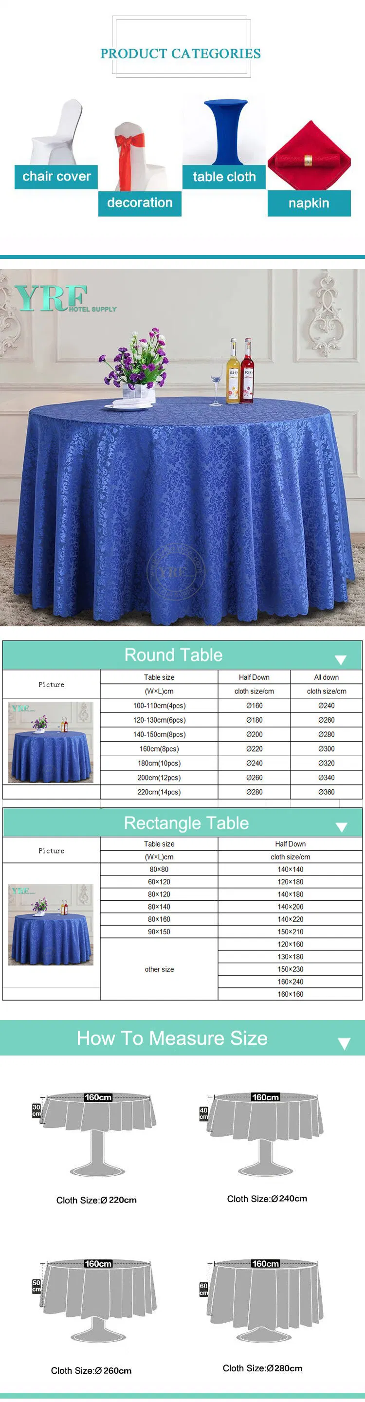 Soft Custom Colored Design 100% Polyester Fabric Round Tablecloth Covers for Party