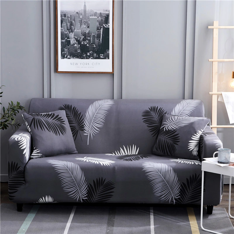 Fully Wrapped Anti-Dust Cover Elastic Slipcovers Couch Cover Stretch Sofa Covers