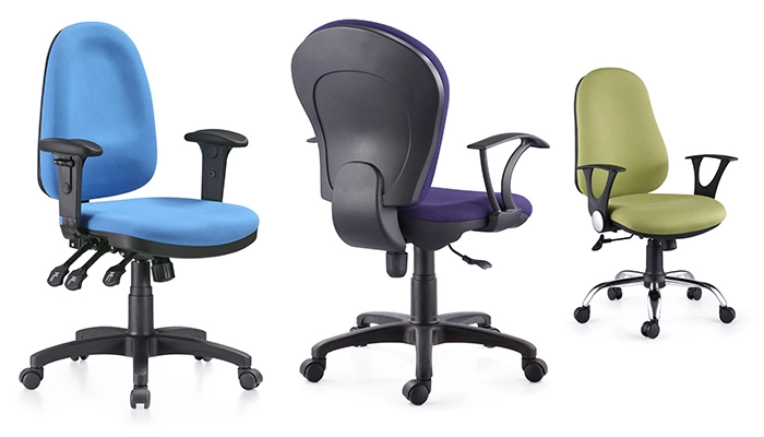 Fabric Cover Workwell Secretary Staff Swivel Office Chair