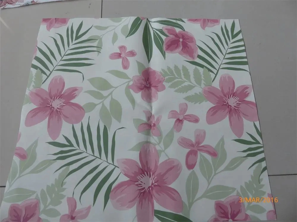 Floral Printed Table Cloth Polyester Rectangle Table Cover Dining Room