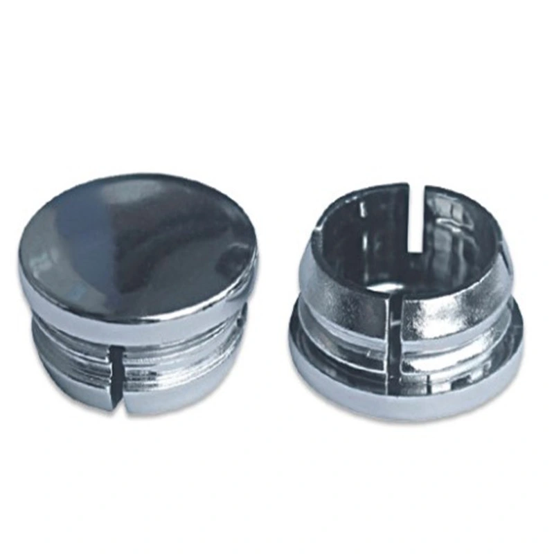 25mm 50mm Chrome Round Pipe Cover, Plated Cover, Plastic Plated Parts, Plated Screw Hole Cover, Plated Plug