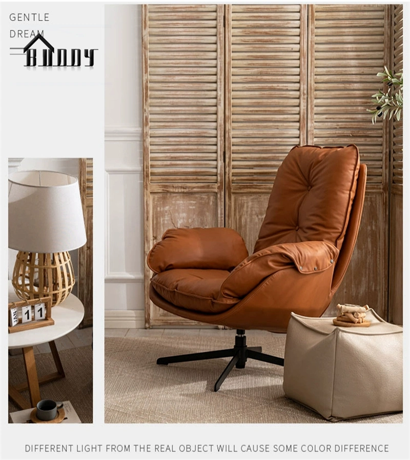 Lazy Bedroom Backrest Reading Wingback Chair Single Sofa Chair