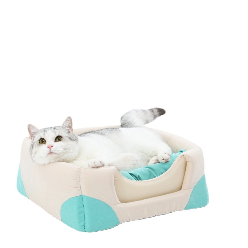 Removable Padded Pillow Cat Tent with Washable Wbb19327